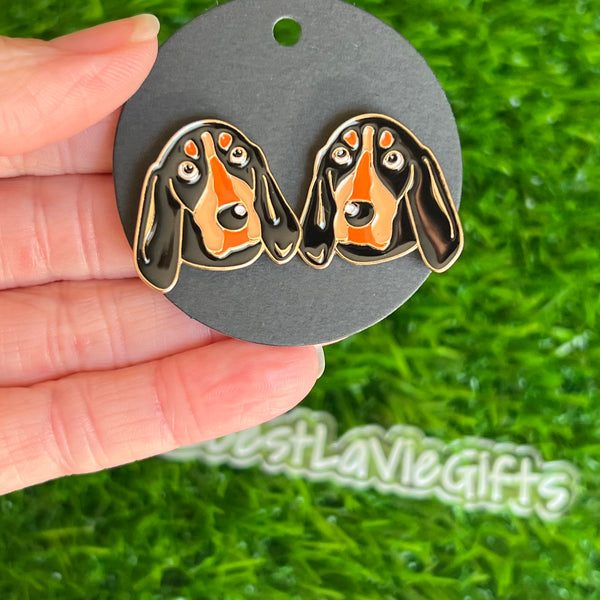 Hound Stud Earrings